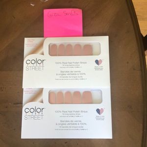 Color street -Giza sands. 2 sets